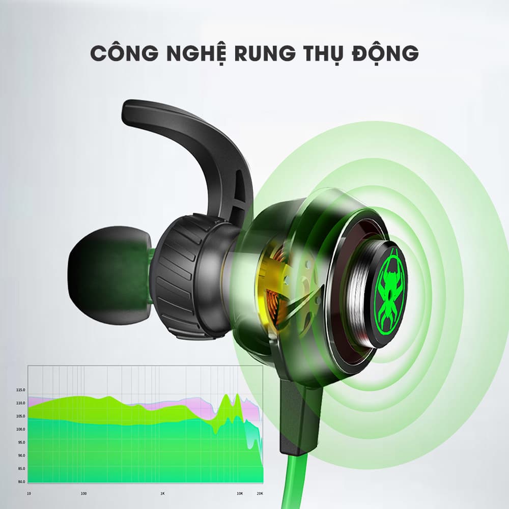 Tai nghe gaming có mic rời Plextone G50 - Tai nghe gaming có dây G50 Plextone chính hãng - 13