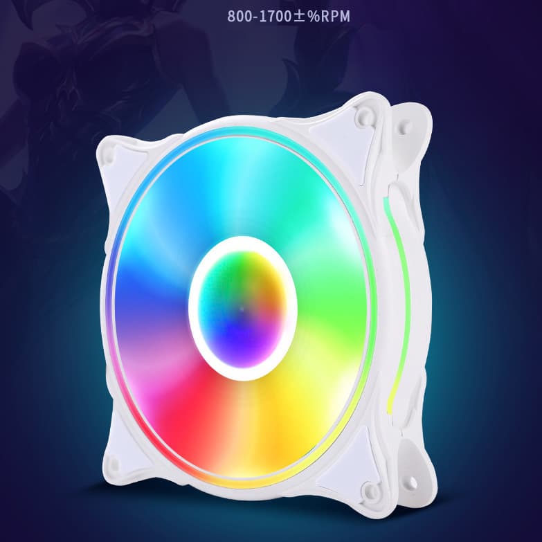 Quạt fan case Halo ARGB Metalfish quạt tản nhiệt PC 12cm sync main Fan Led A RGB máy tính - 4