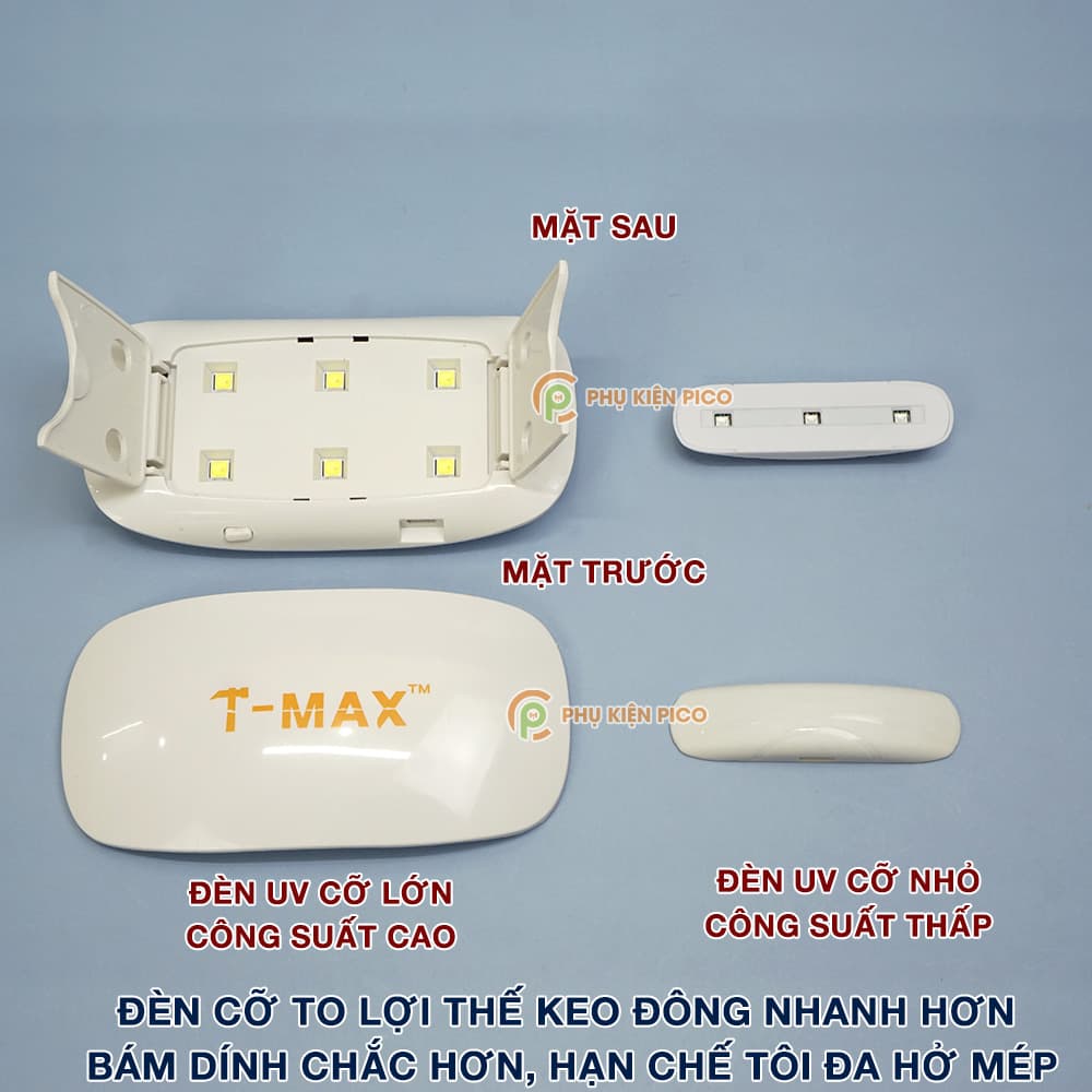 Kính cường lực Oppo Find X5 nhận vân tay màn hình đèn UV cỡ lớn T-Max - 3