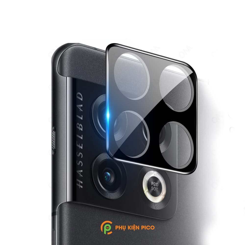 Dán camera Oneplus 10 Pro thấu kính nổi 3D độ cứng 9H trong suốt - 5