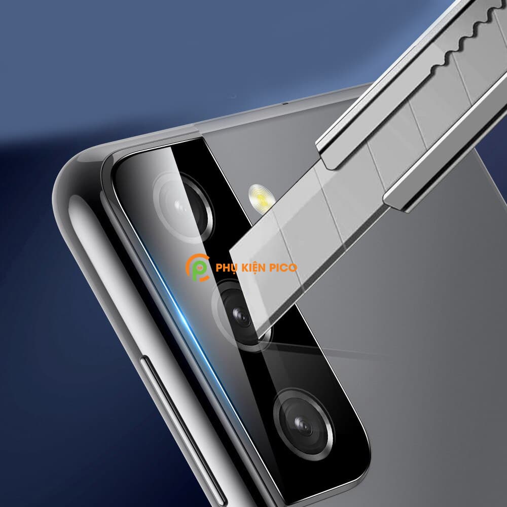 Dán camera Samsung Galaxy S22 thấu kính nổi 3D độ cứng 9H trong suốt - 3
