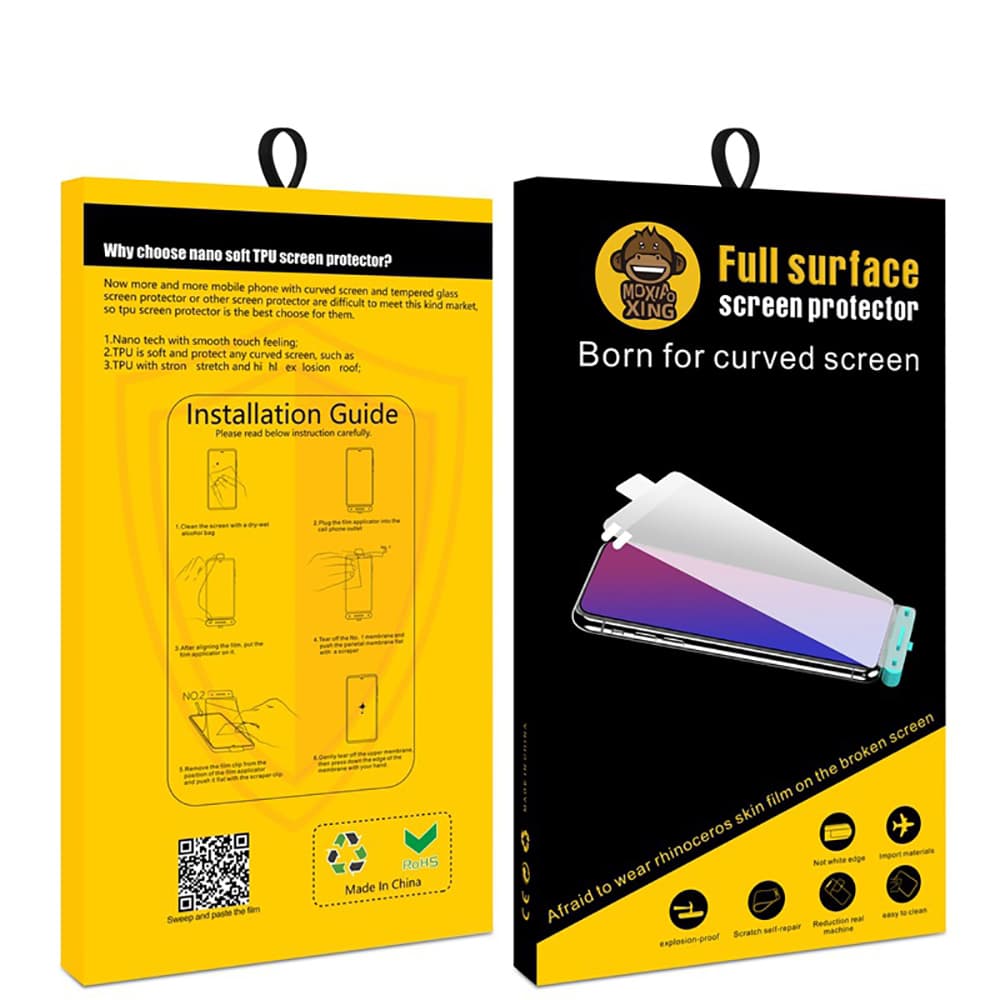 Dán màn hình Xiaomi 12 Pro full màn hình trong suốt PPF chính hãng Moxiao Xing - 3