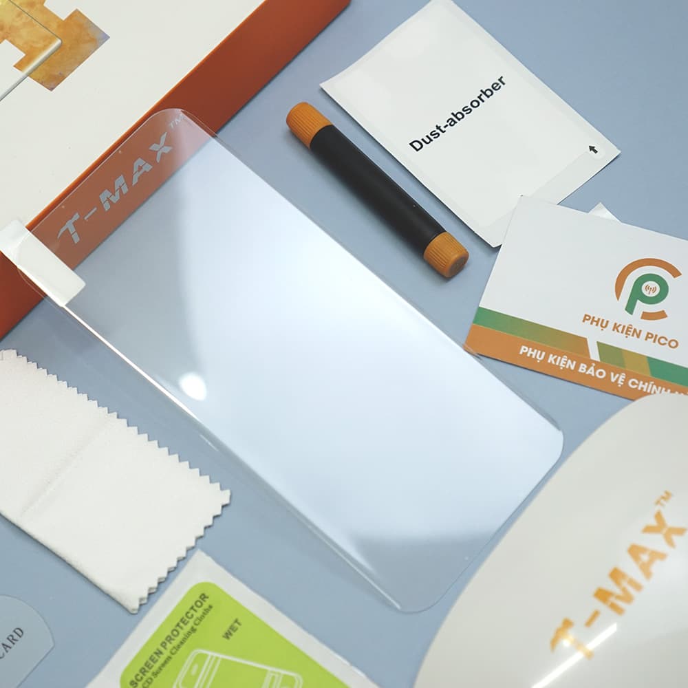 Kính cường lực Xiaomi Mi 12X nhận vân tay màn hình đèn UV cỡ lớn T-Max - 6