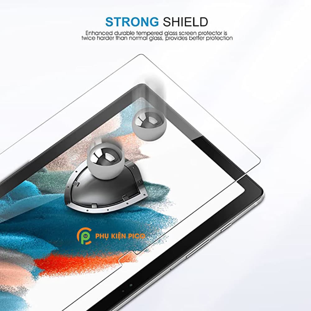 Kính cường lực Samsung Galaxy Tab A8 full màn hình chính hãng Gor - 6