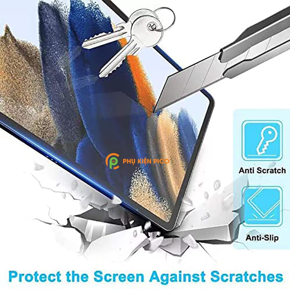 Kính cường lực Samsung Galaxy Tab A8 full màn hình chính hãng Gor - 4