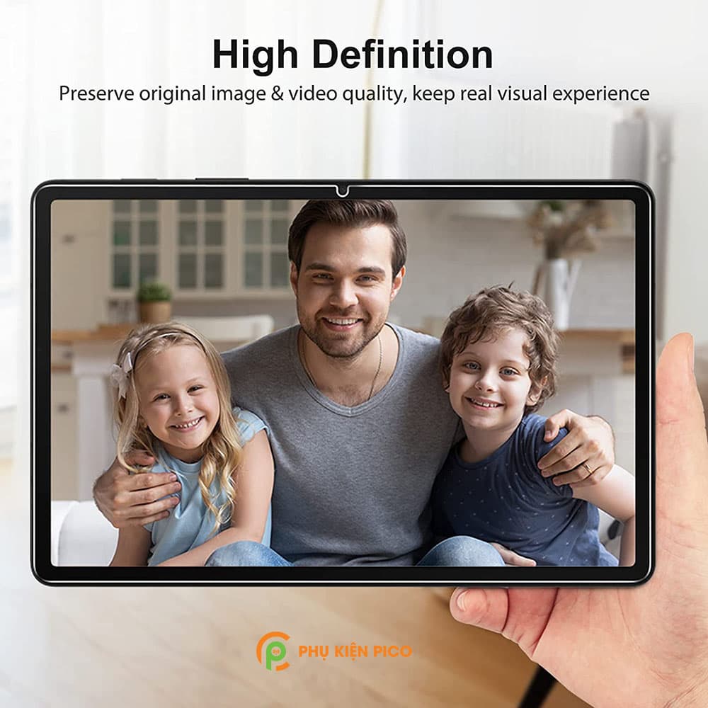 Kính cường lực Samsung Galaxy Tab S8 Plus full màn hình chính hãng Gor - 9