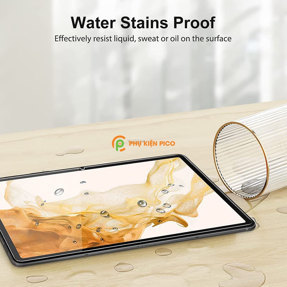 Kính cường lực Samsung Galaxy Tab S8 Plus full màn hình chính hãng Gor - 6