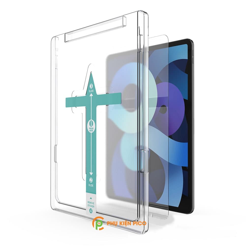 Kính cường lực Ipad Air 4 2020 chính hãng ZIFRIEND khung dán tự động full màn hình - 2