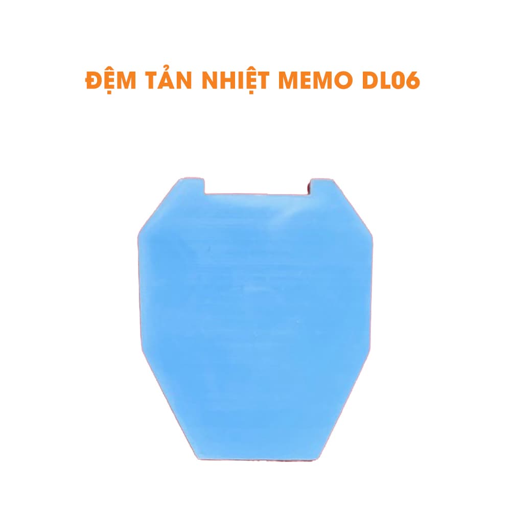 Miếng Đệm tản nhiệt quạt sò lạnh Memo DL06 Memo DL01 - miếng tản nhiệt silicon quạt sò lạnh MEMO - 4