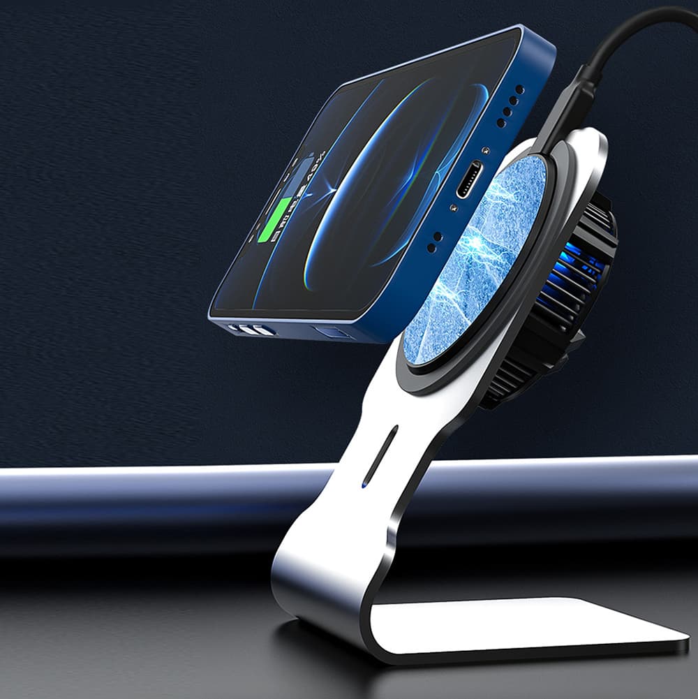 Giá đỡ quạt tản nhiệt điện thoại máy tính bảng sò lạnh nam châm X13 - 3