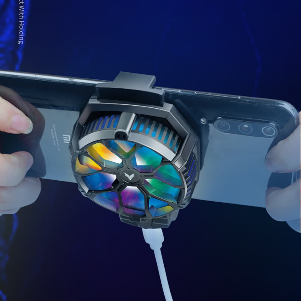 Quạt tản nhiệt điện thoại FY01 sò lạnh chống giật lag khi chơi game, livetream - 7