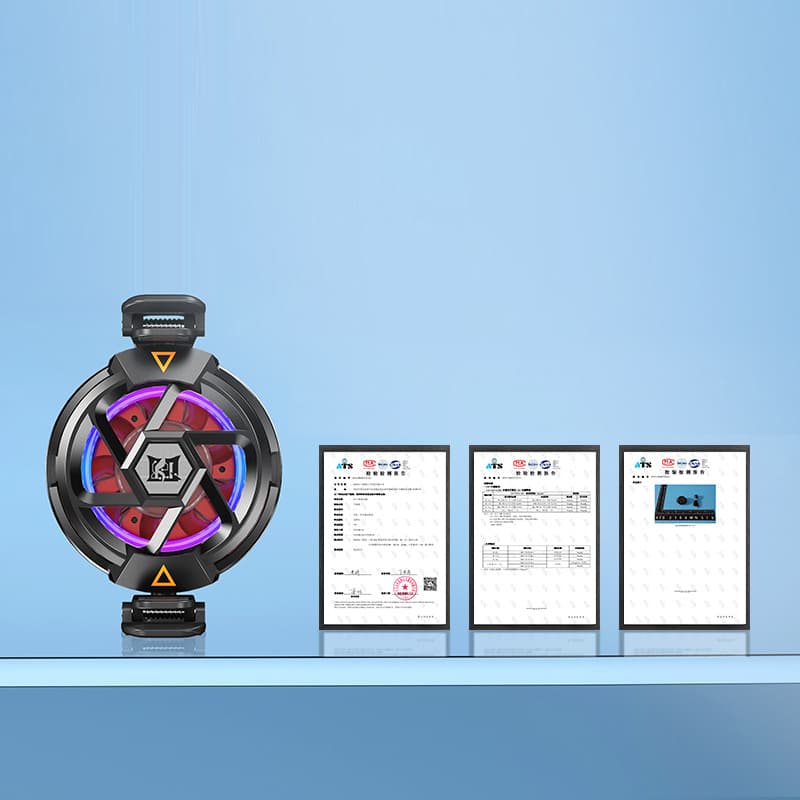 Quạt tản nhiệt điện thoại N5 sò lạnh thế hệ mới TEC làm lạnh gấp 3 lần chân kẹp từ tính - 4