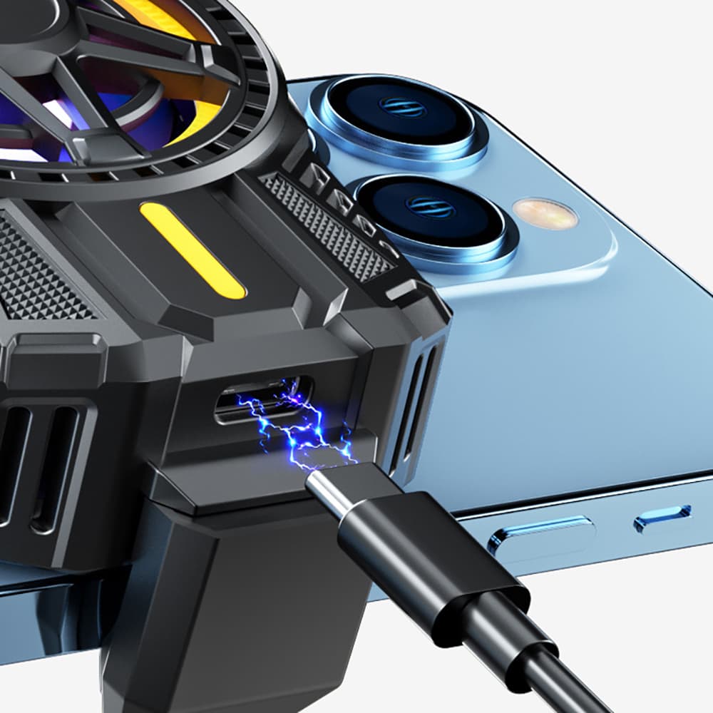 Quạt tản nhiệt điện thoại SL01 sò lạnh làm mát điện thoại chơi game livestream - 4