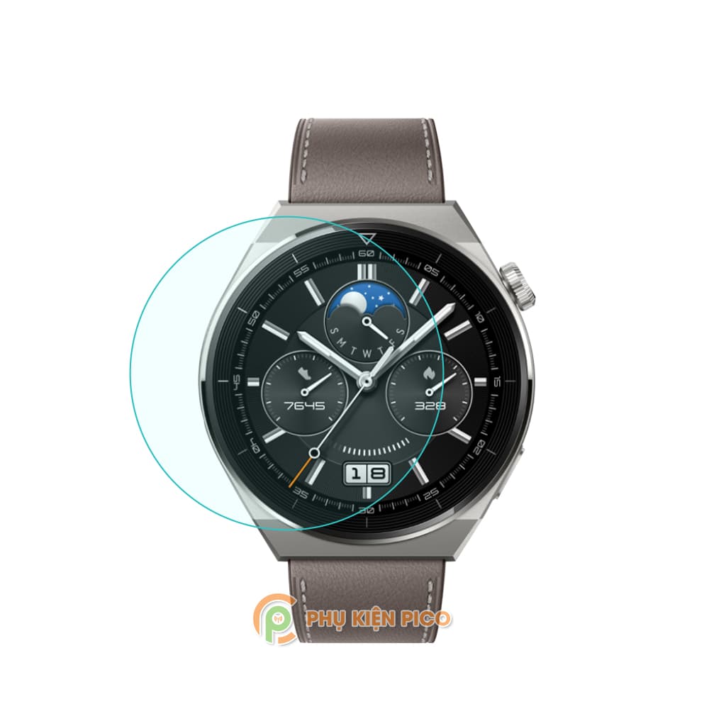 Cường lực đồng hồ Huawei Watch GT3 Pro 46mm full màn hình - 2