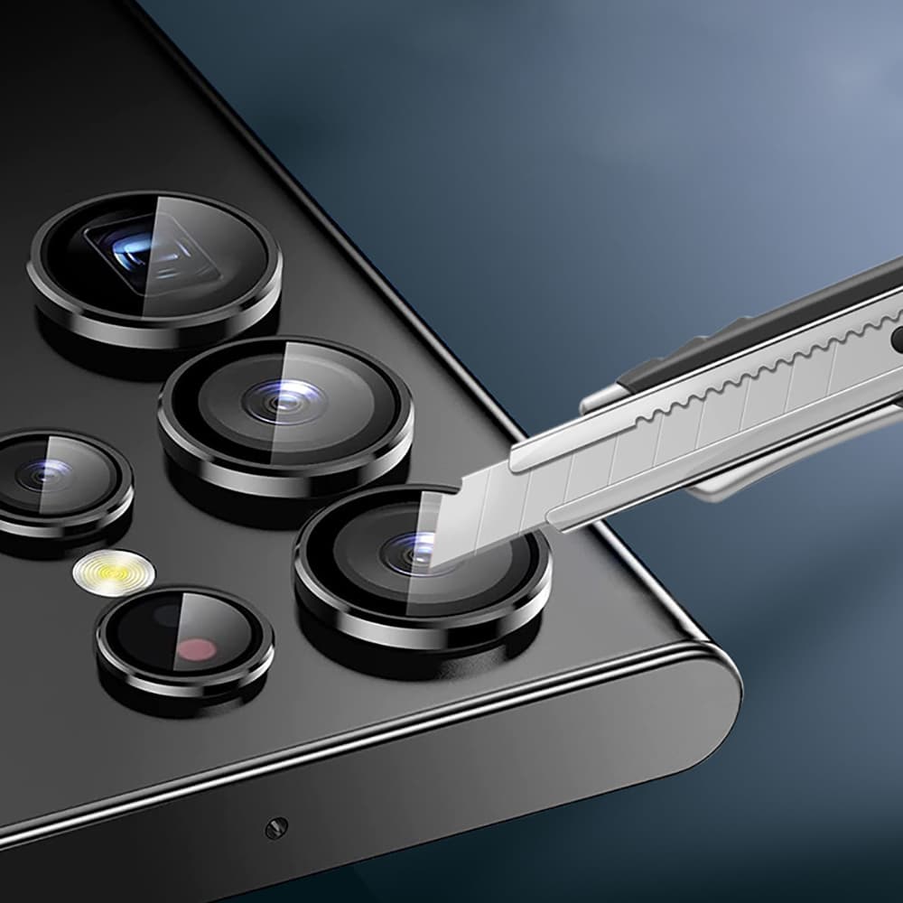 Cường lực camera Samsung S22 Ultra - Dán mắt camera Samsung Galaxy S22 Ultra kim loại siêu cứng - 12