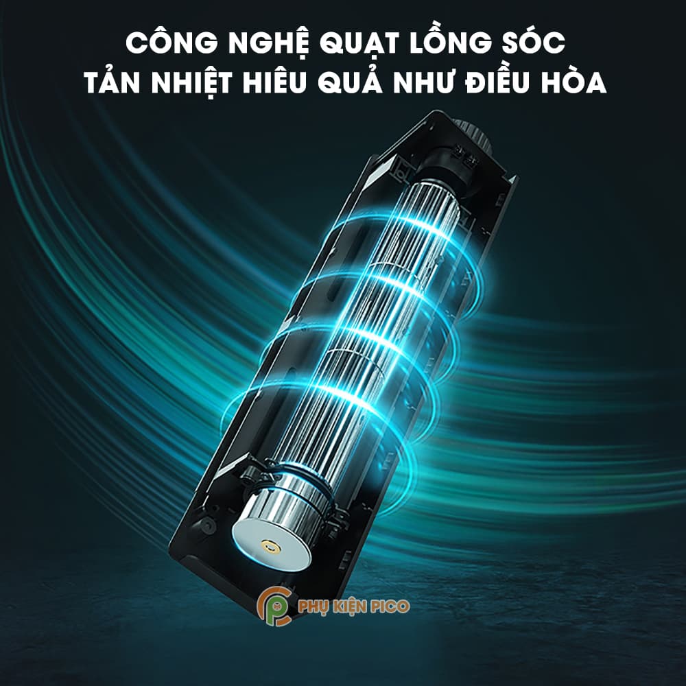 Giá đỡ quạt tản nhiệt Laptop Macbook Surface Book Pro - Đế tản nhiệt Latop máy tính gió mạnh X2 Gaming - 3