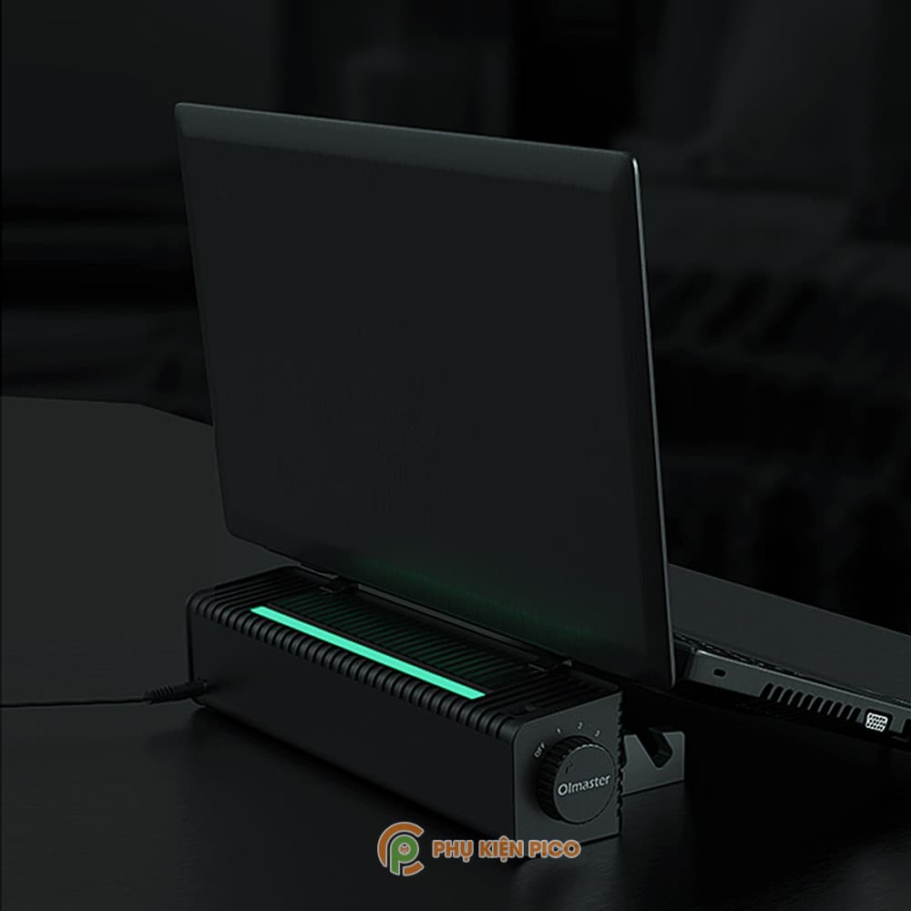 Giá đỡ quạt tản nhiệt Laptop Macbook Surface Book Pro - Đế tản nhiệt Latop máy tính gió mạnh X2 Gaming - 9