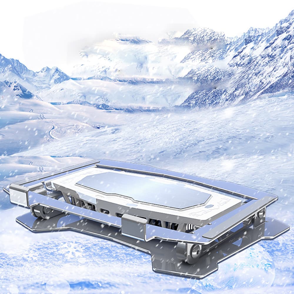 Quạt tản nhiệt Ipad laptop máy tính bảng X15 - Đế tản nhiệt Macbook sò lạnh - Giá đỡ Surface book pro - 7