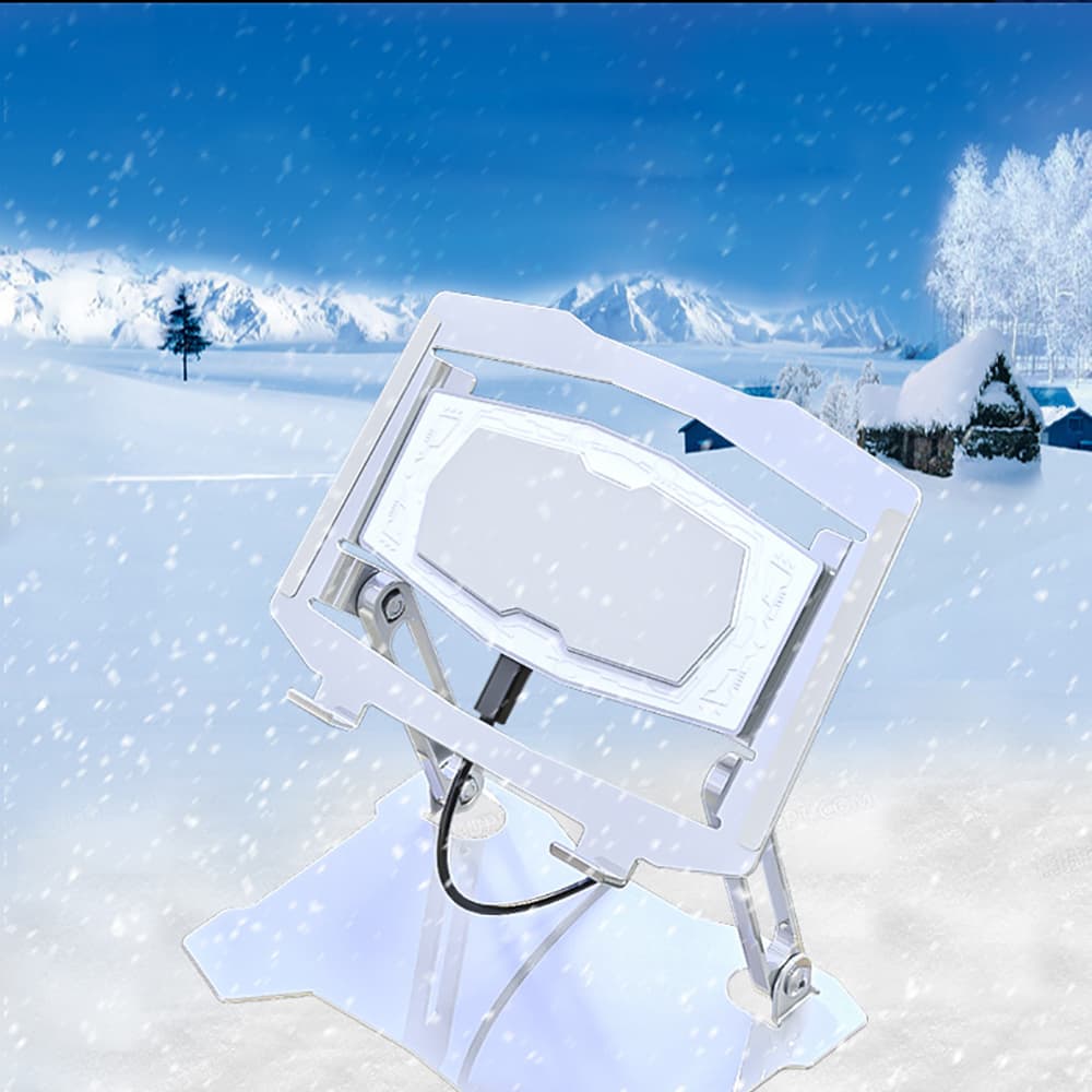 Quạt tản nhiệt Ipad laptop máy tính bảng X15 - Đế tản nhiệt Macbook sò lạnh - Giá đỡ Surface book pro - 3