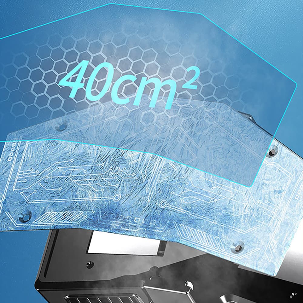 Quạt tản nhiệt Ipad Laptop - Quạt sò lạnh tản nhiệt máy tính bảng K8A - 3