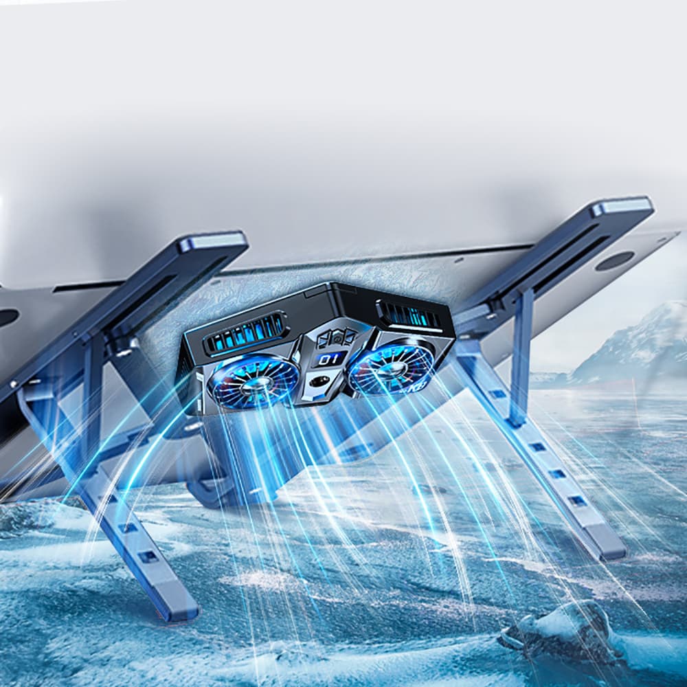 Quạt tản nhiệt Ipad Laptop - Quạt sò lạnh tản nhiệt máy tính bảng K8A - 5