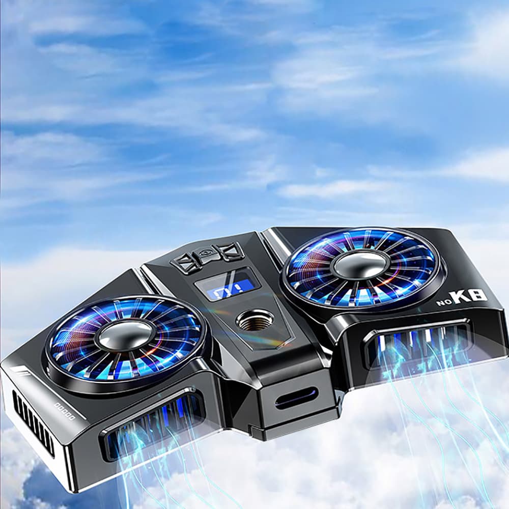 Quạt tản nhiệt Ipad Laptop - Quạt sò lạnh tản nhiệt máy tính bảng K8A - 6