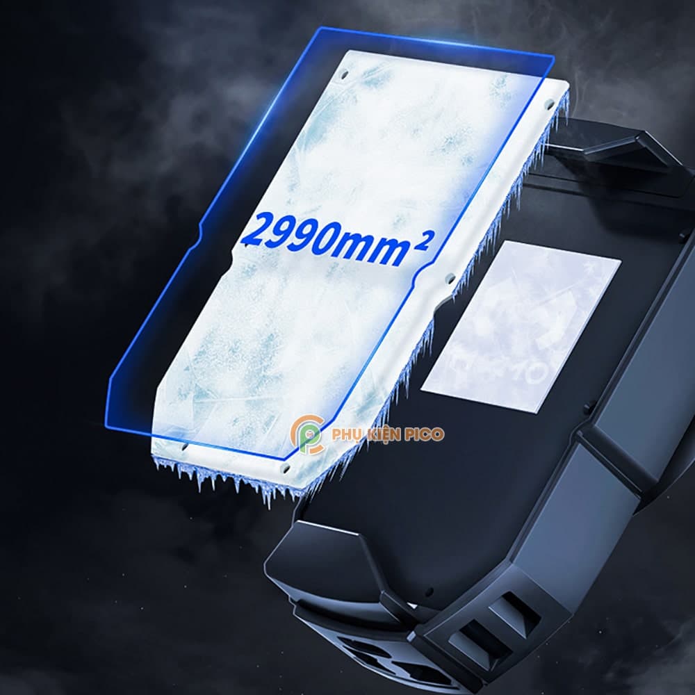 Quạt tản nhiệt điện thoại Memo DLA2 Quạt sò lạnh thế hệ mới Led Gaming RGB - 6