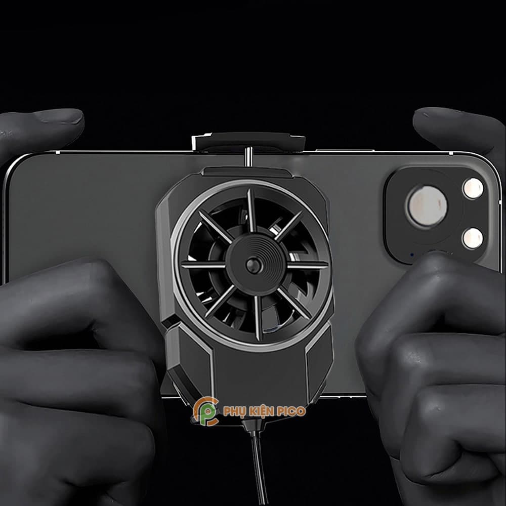 Quạt tản nhiệt điện thoại Memo FLA4 Quạt gió làm mát nhanh sạc trực tiếp chơi game pubg freefire liên quân mobile - 7
