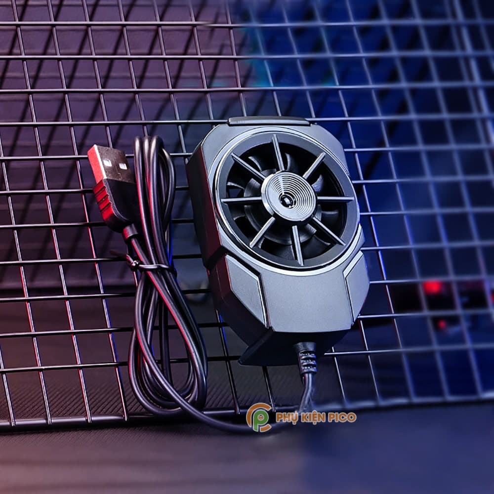 Quạt tản nhiệt điện thoại Memo FLA4 Quạt gió làm mát nhanh sạc trực tiếp chơi game pubg freefire liên quân mobile - 5