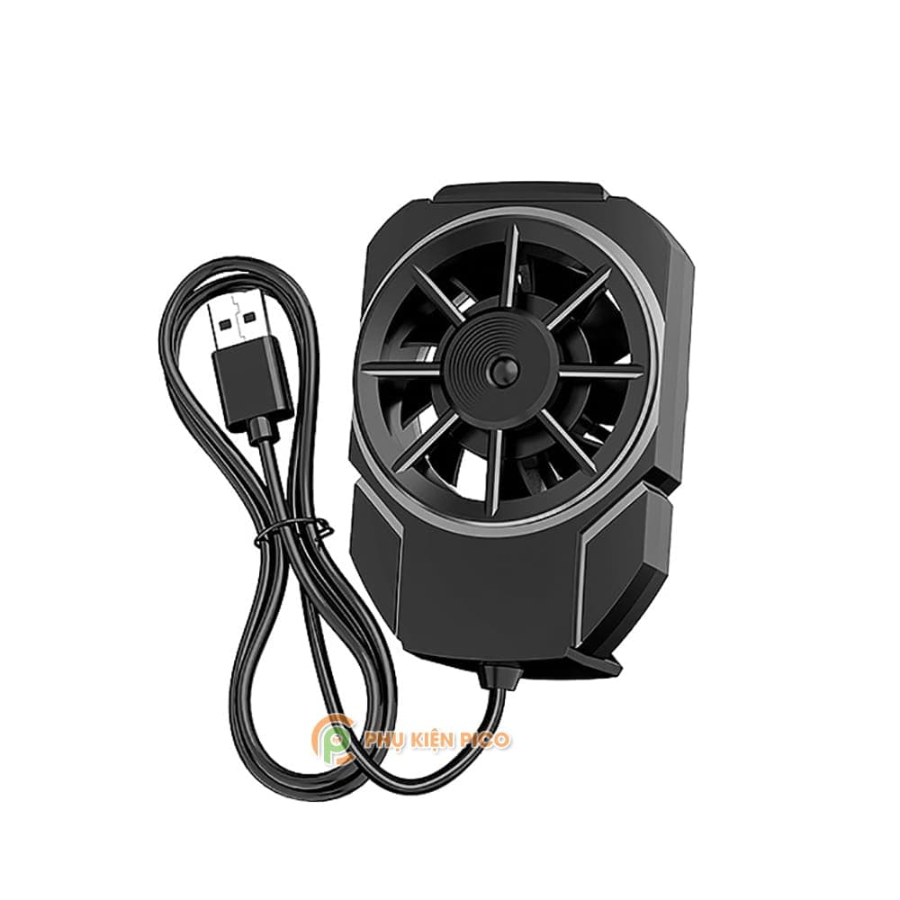Quạt tản nhiệt điện thoại Memo FLA4 Quạt gió làm mát nhanh sạc trực tiếp chơi game pubg freefire liên quân mobile - 2