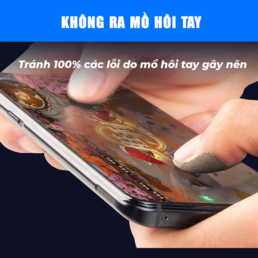 Bao ngón tay chơi game MK9 Lite sợi bạc nguyên chất chống loạn cảm ứng - 7