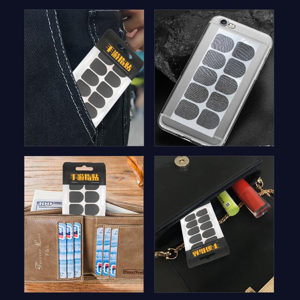 Bao ngón tay chơi game MK9 Lite sợi bạc nguyên chất chống loạn cảm ứng - 6