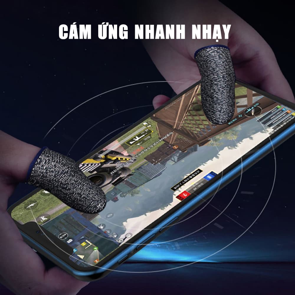 Bao tay chơi game MK9 sợi bạc nguyên chất chống loạn cảm ứng - 6