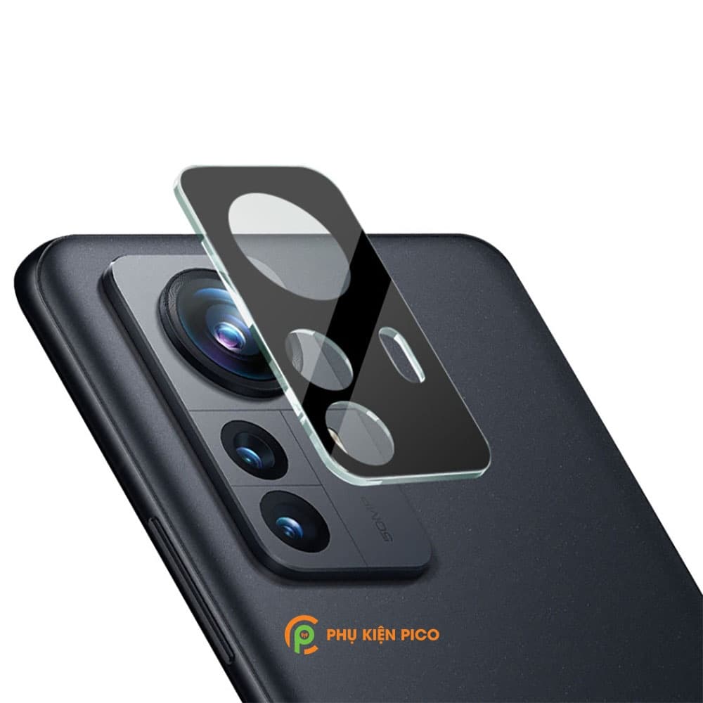Dán camera Xiaomi Mi 12S Pro thấu kính nổi 3D độ cứng 9H trong suốt - 4