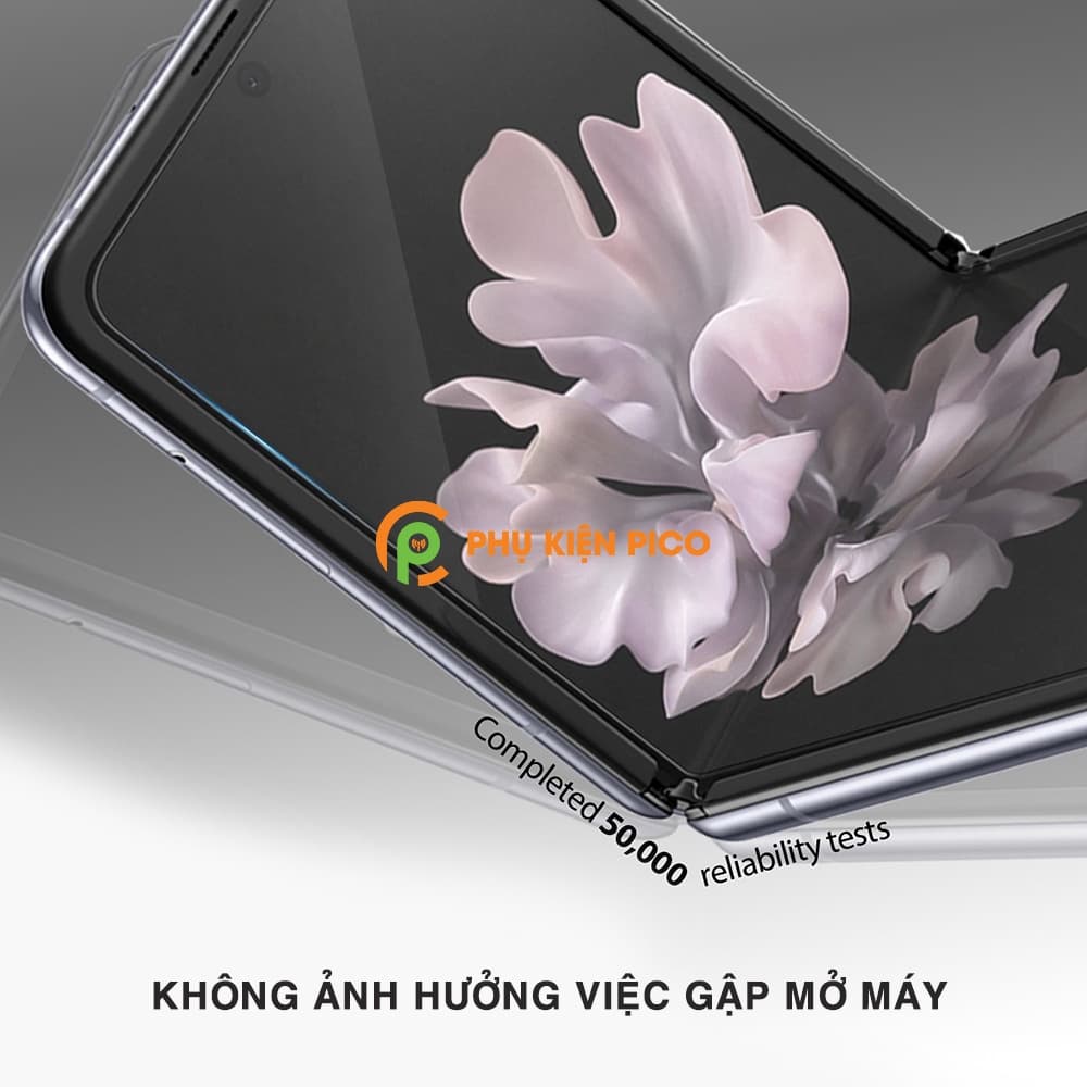 Dán lưng Samsung Galaxy Z Flip 4 5G full bản lề màn phụ PPF cao cấp dẻo trong suốt - 4