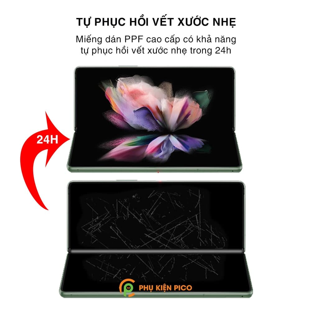 Dán màn hình Samsung Galaxy Z Fold 4 5G full màn hình chính dẻo trong suốt - 6