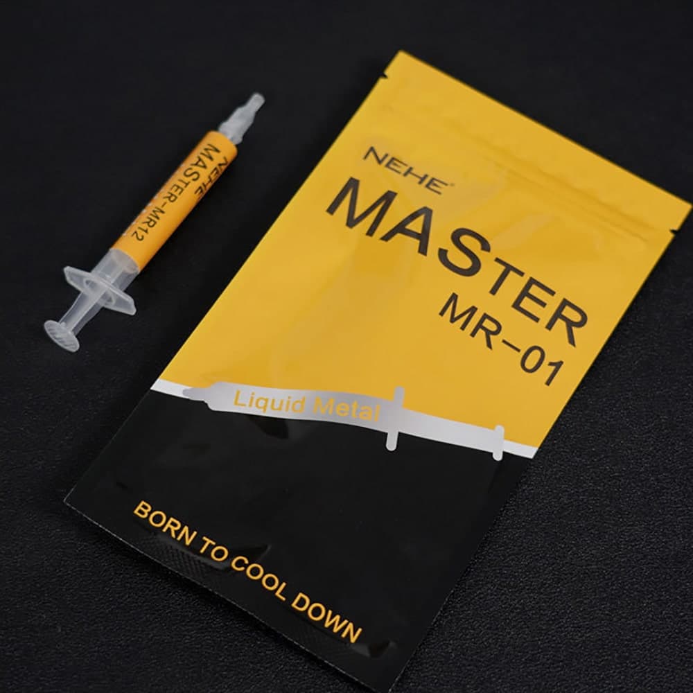 Keo tản nhiệt CPU kim loại lỏng NEHE 128W/mK cao cấp - Kem tản nhiệt máy tính - 6