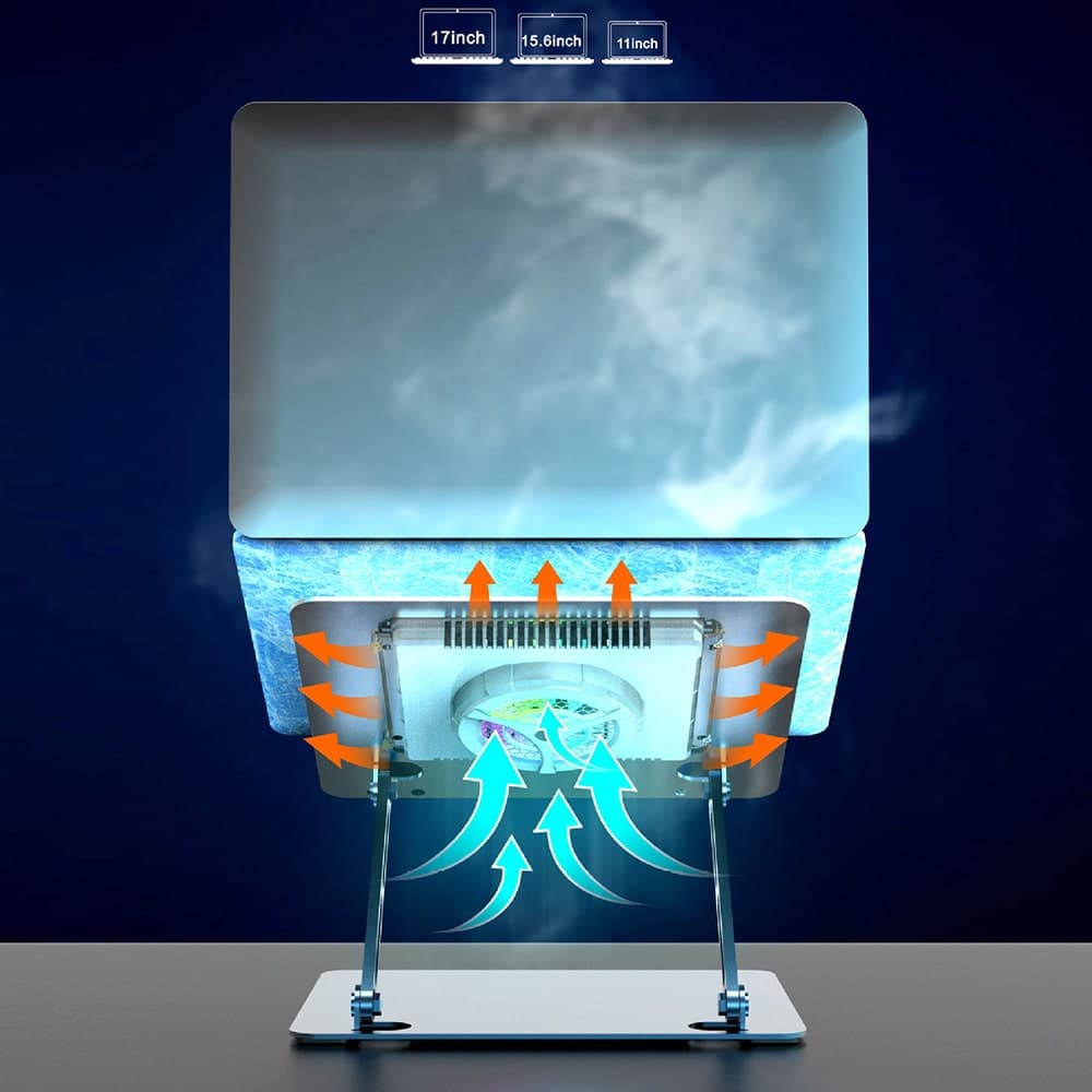 Quạt tản nhiệt Laptop Macbook máy tính bảng Z26 Pro sò lạnh - 8