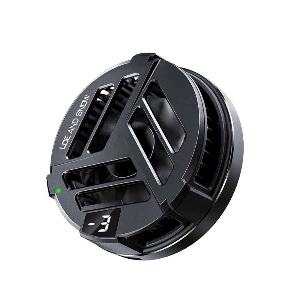 Quạt tản nhiệt điện thoại Ipad X25 sò lạnh từ tính màn hình hiển thị nhiệt độ Led RGB - 4