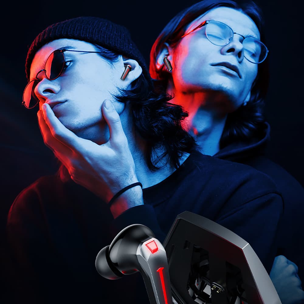 Tai nghe bluetooth PLEXTONE GT10 chống ồn Tai nghe gaming độ trễ thấp 45ms - 3