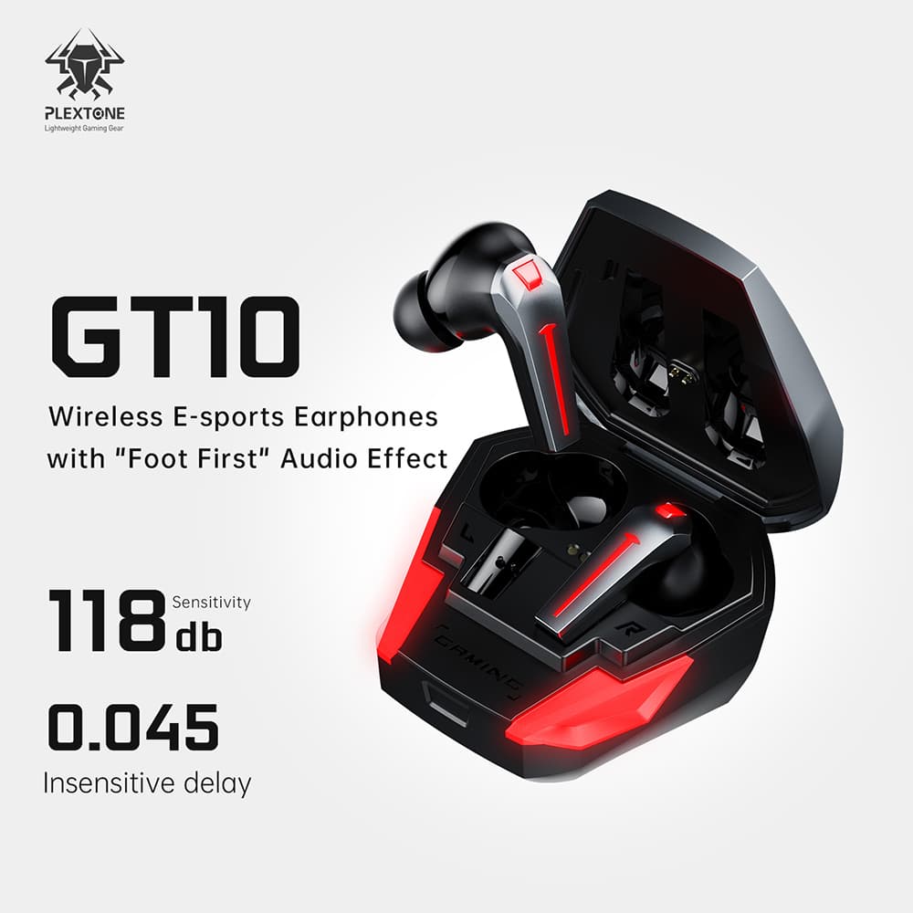 Tai nghe bluetooth PLEXTONE GT10 chống ồn Tai nghe gaming độ trễ thấp 45ms - 5
