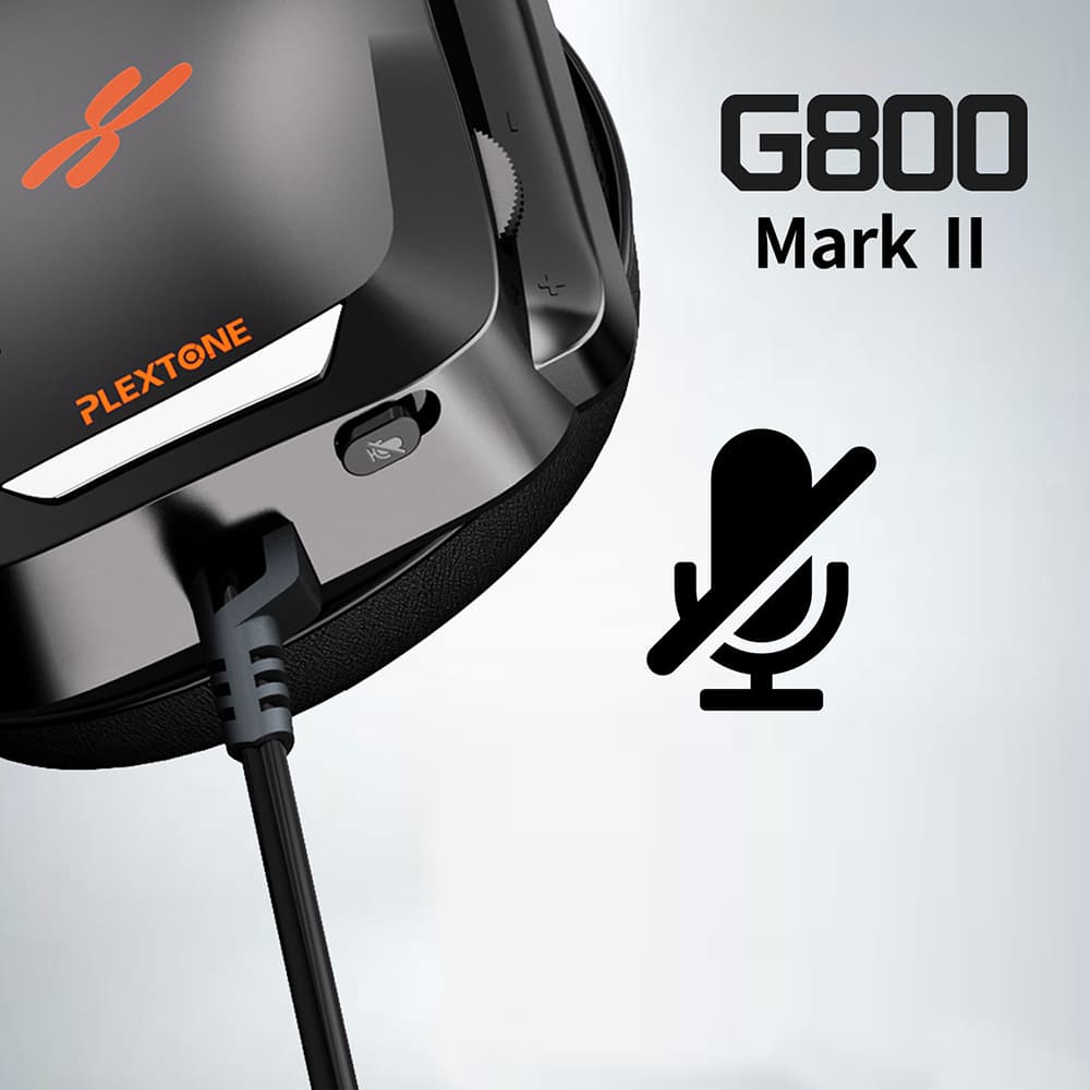 Tai nghe chụp tai PLEXTONE G800 chống ồn - Headphone có mic gaming 3.5mm - 9