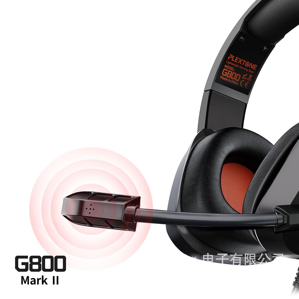Tai nghe chụp tai PLEXTONE G800 chống ồn - Headphone có mic gaming 3.5mm - 8