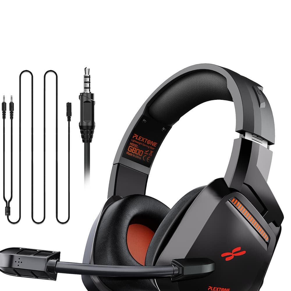 Tai nghe chụp tai PLEXTONE G800 chống ồn - Headphone có mic gaming 3.5mm - 6