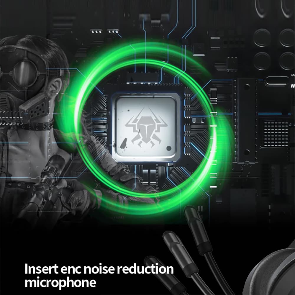 Tai nghe chụp tai bluetooth PLEXTONE G5 chống ồn Headphone có mic gaming độ trễ thấp 45ms - 4