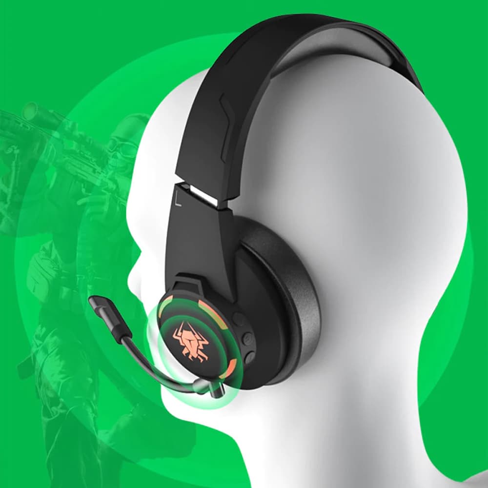 Tai nghe chụp tai bluetooth PLEXTONE G5 chống ồn Headphone có mic gaming độ trễ thấp 45ms - 5