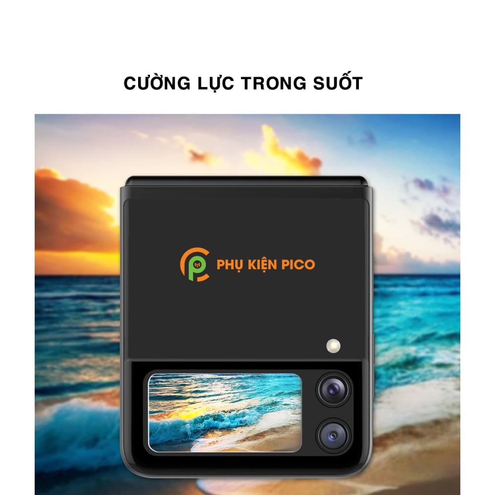 Cường lực camera Samsung Galaxy Z Flip 4 5G độ cứng 9H trong suốt - 5