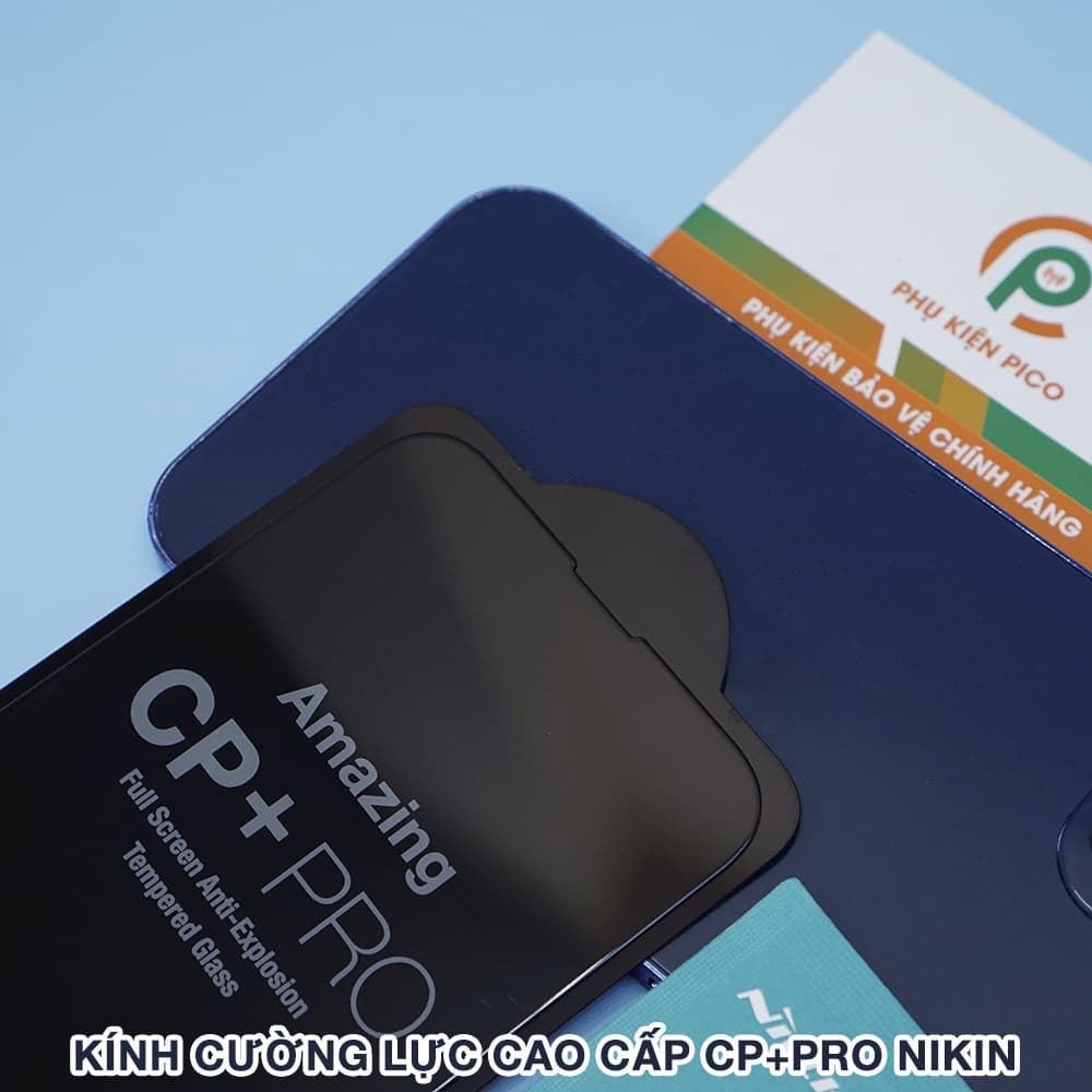 Kính cường lực Iphone 14 full màn chính hãng Nillkin CP+ Pro viền đen siêu mỏng - 3