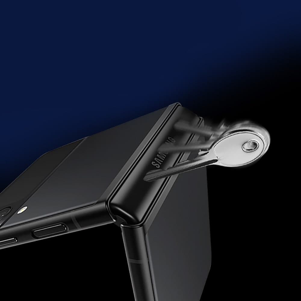 Dán bản lề Samsung Galaxy Z Flip 3 bảo vệ bản lề dẻo vân mờ - 3