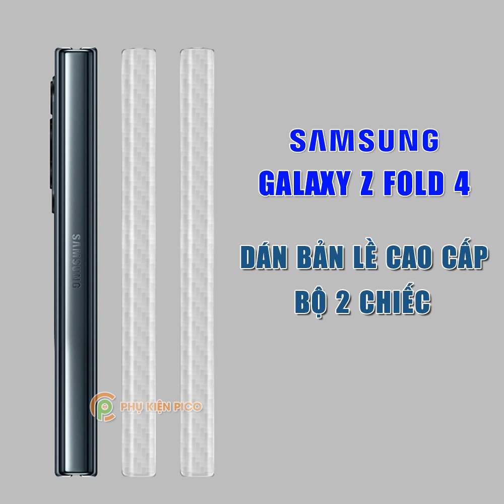 Dán bản lề Samsung Galaxy Z Fold 4 bảo vệ bản lề dẻo vân mờ